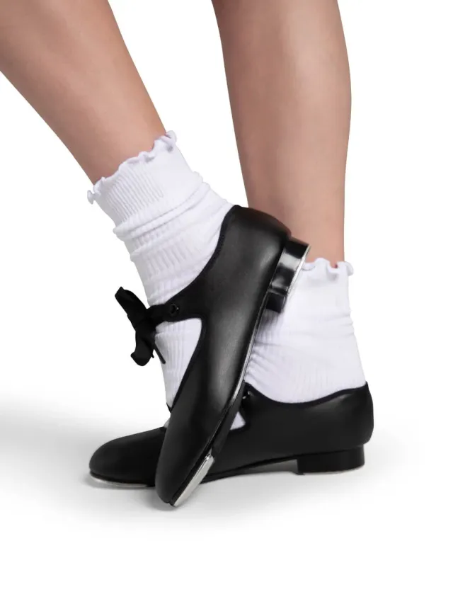 Capezio Jr. Tyette U925C Steppschuhe Schwarz Kinder