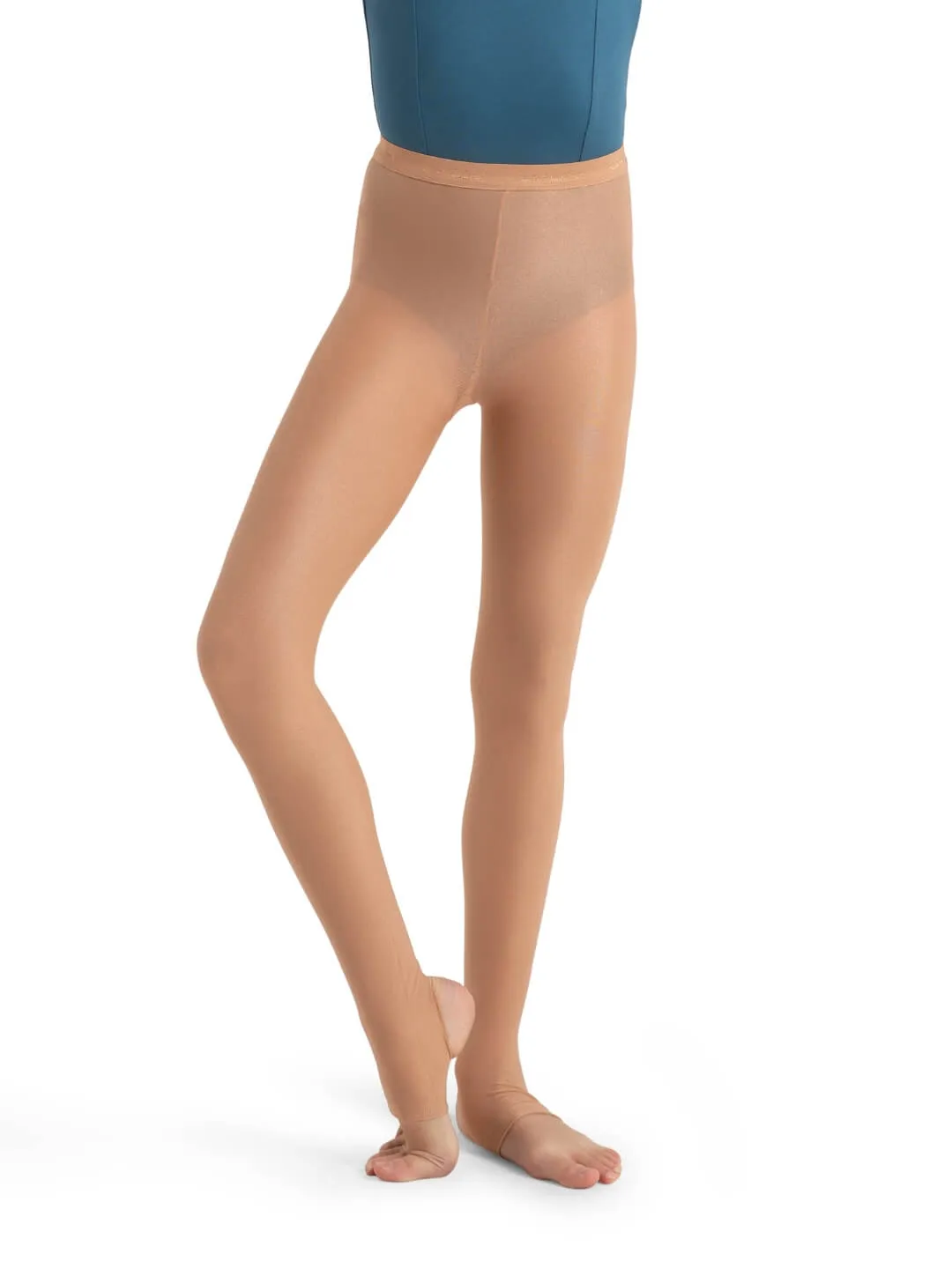 Capezio Classics 1882C Stegstrumpfhose Toast Glanz Kind