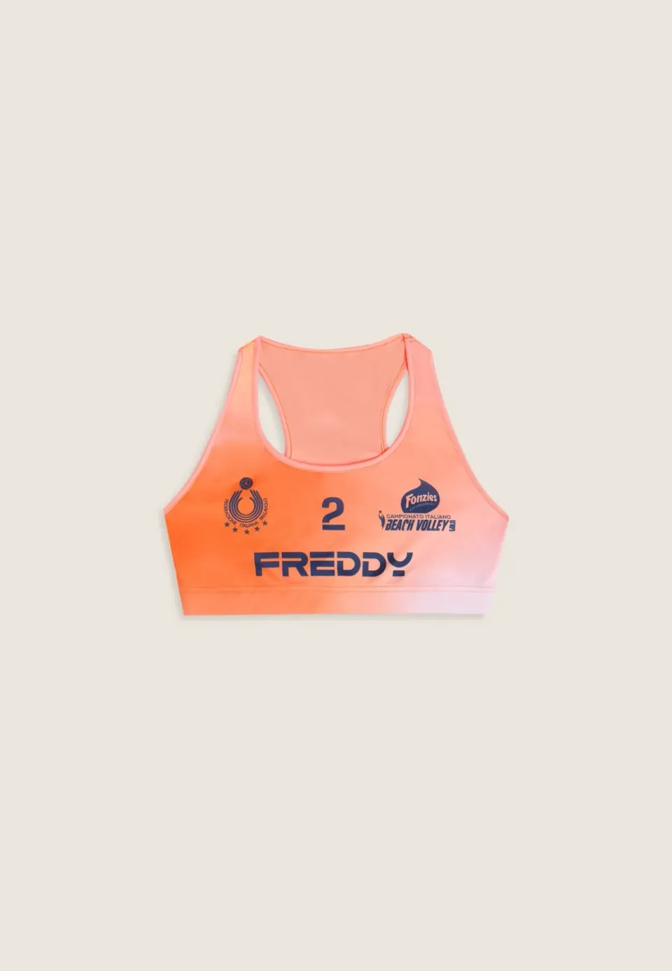 Freddy Beach Volley Gold 2025 Top Oro Nummer 2