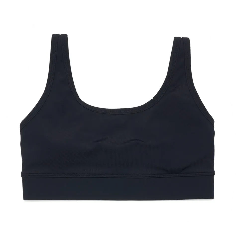 UNNA Good Place Bra Sport-BH Schwarz mittlerer Halt