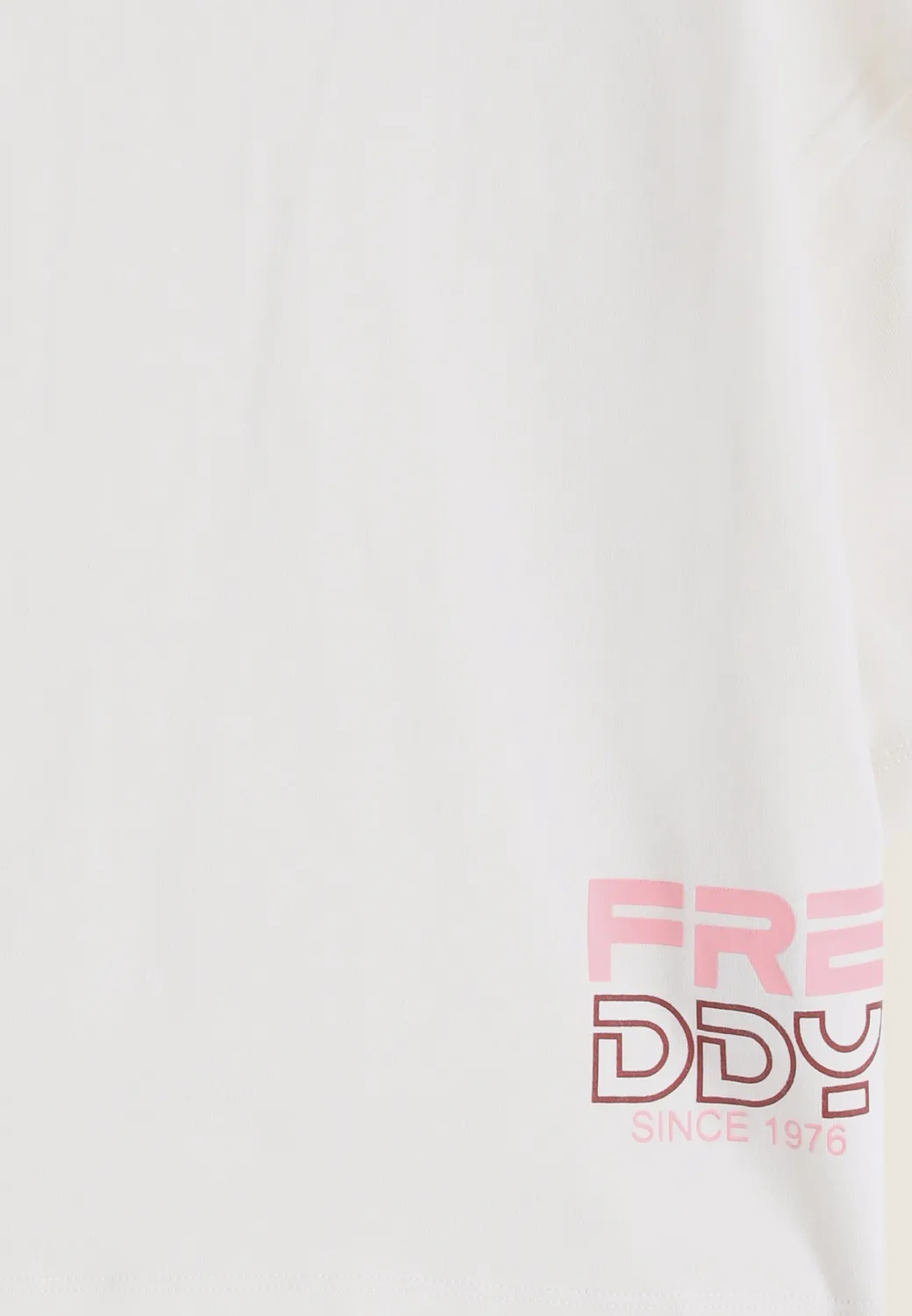 Freddy Oversize Cropped Mädchen T-Shirt Baumwolle