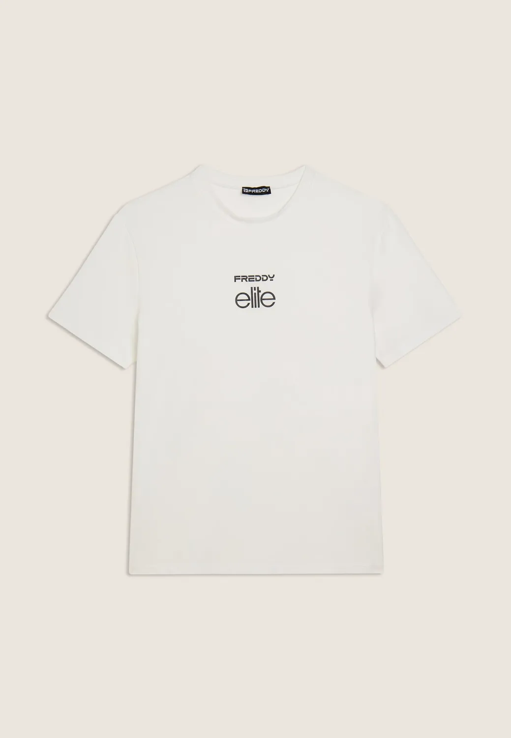 Freddy Elite T-Shirt Unisex Grau Stickerei