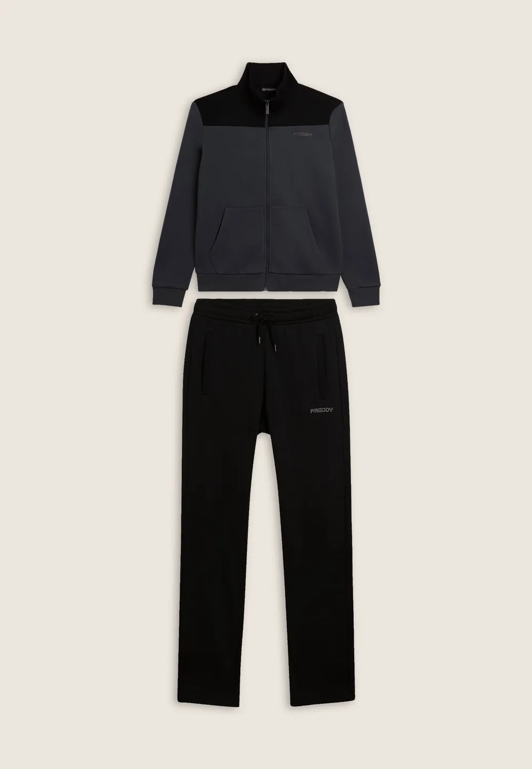 Freddy Trainingsanzug Full-Zip Dark Sapphire Fleece