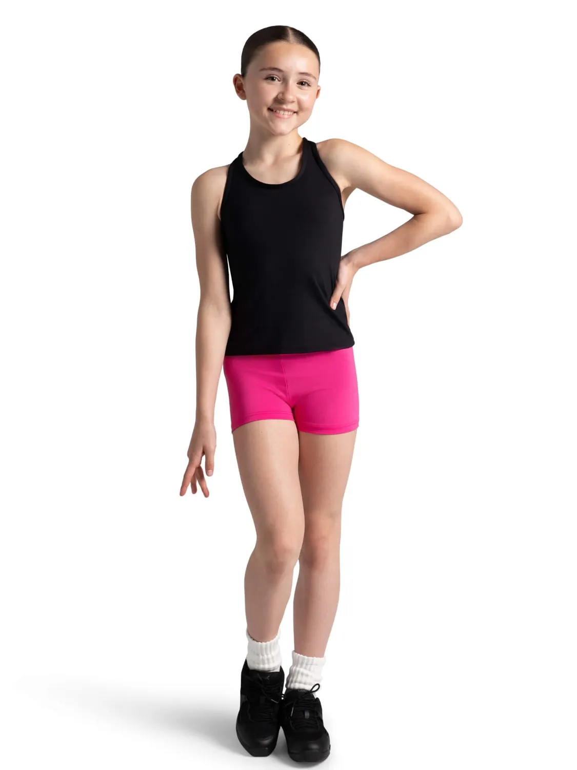 Capezio Team Basics TB256CD Tanz-Top Schwarz Racerback