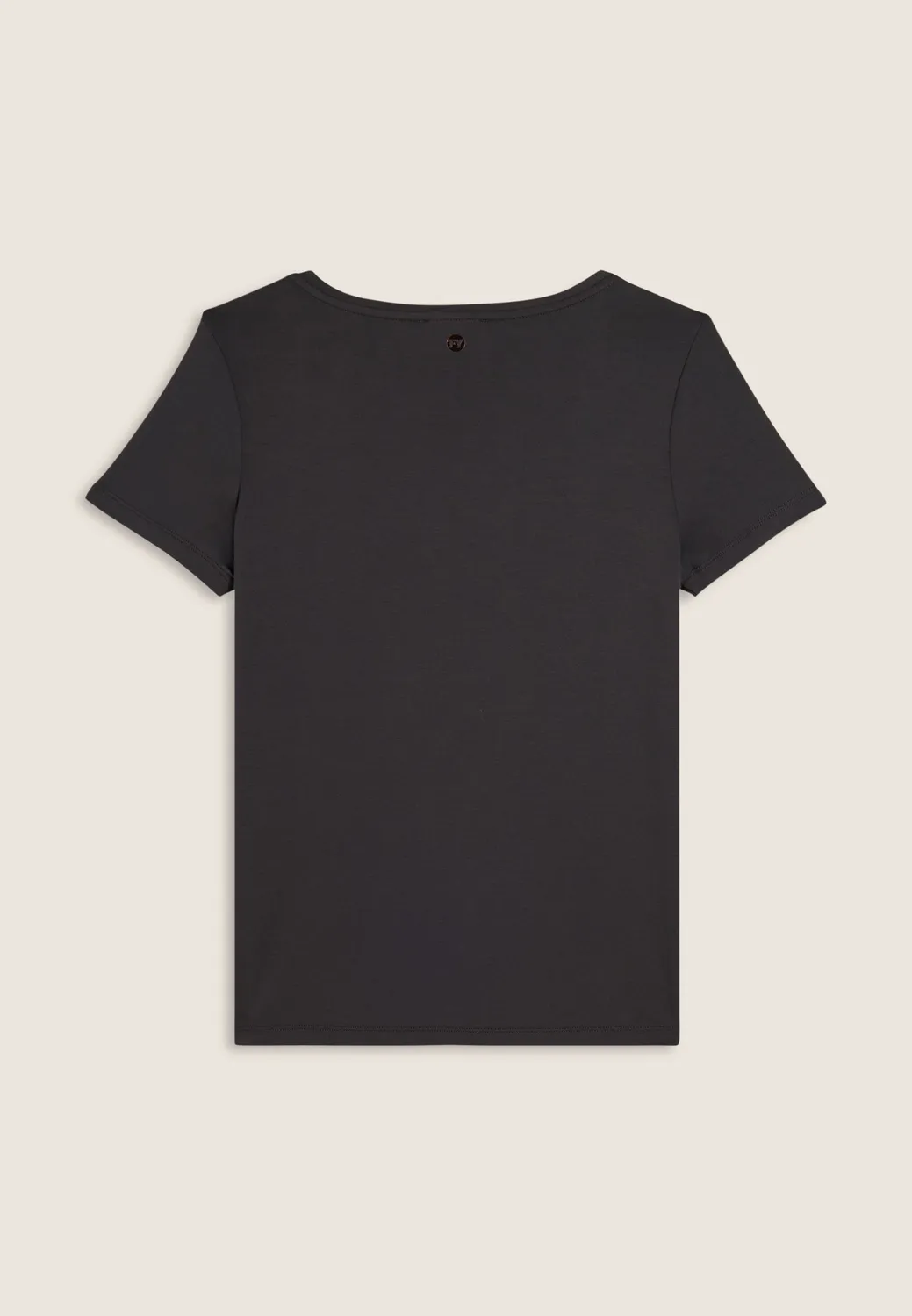 Freddy Strass Logo T-Shirt Schwarz Damen Viskose
