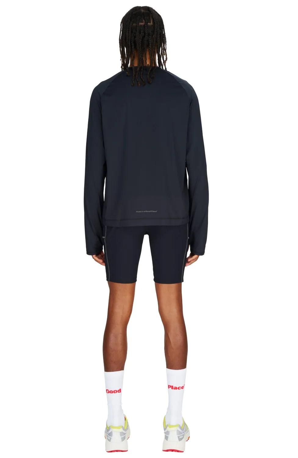 UNNA Shiny Long Sleeve Longsleeve Black schnelltrocknend