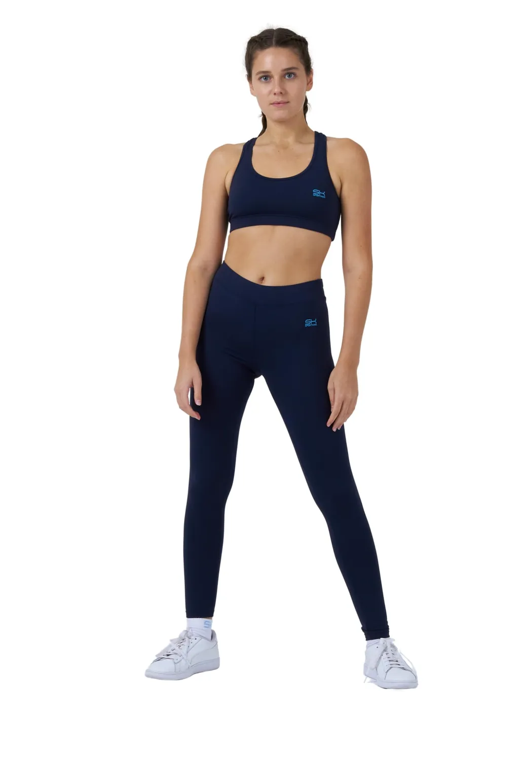 SPORTKIND Fitness 7/8 Leggings blickdicht Größe M