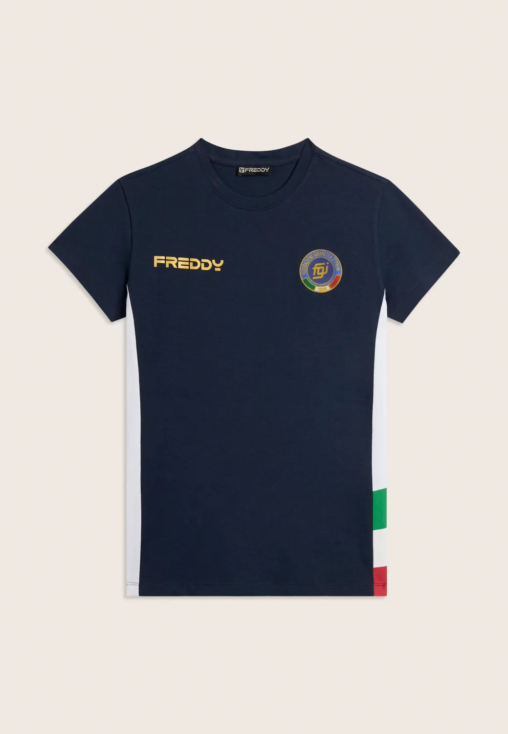 Freddy Italia FGI T-Shirt Blau Regular-Fit