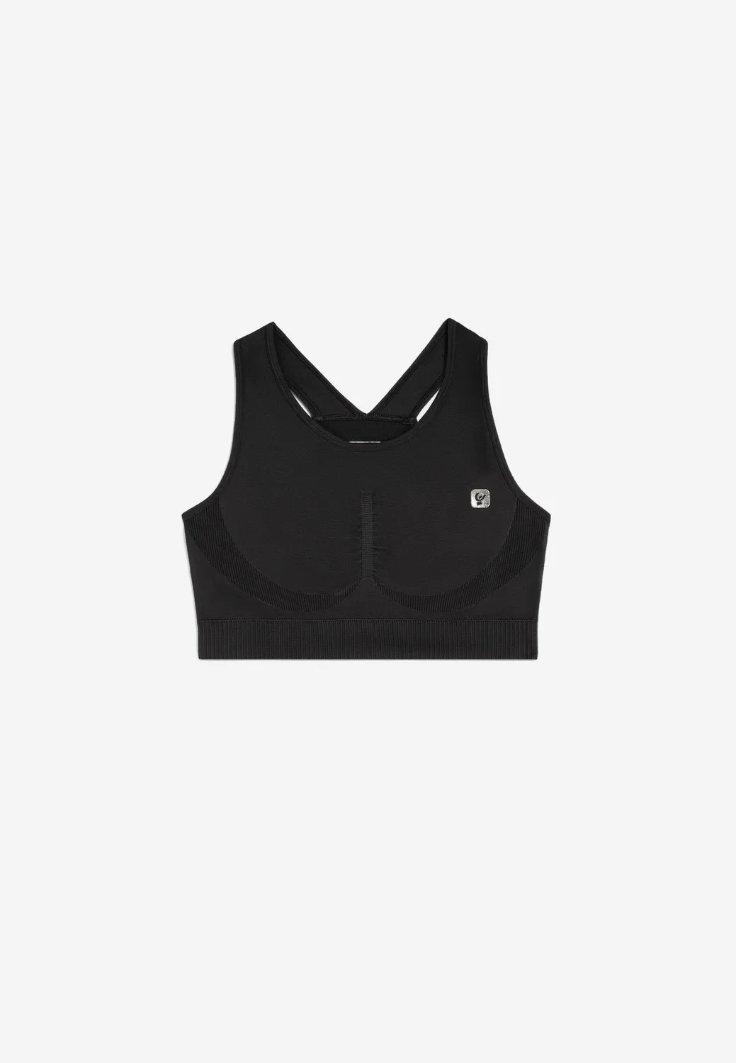 Freddy Seamless Sport-BH Schwarz M/L mittlerer Halt