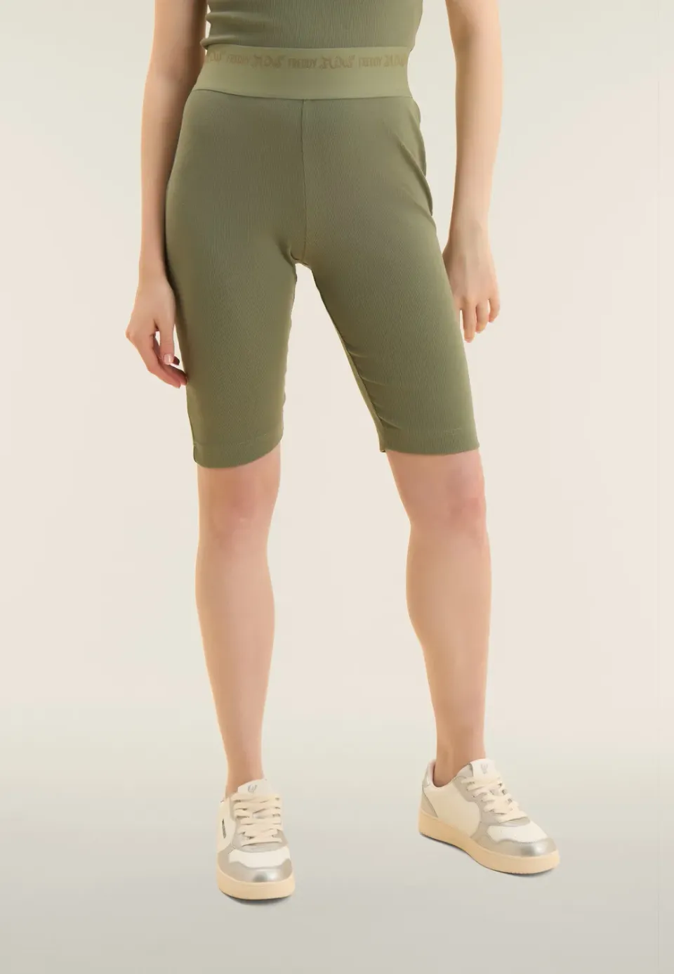 Freddy Flow Biker Leggings Schwarz High Waist
