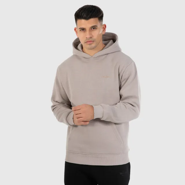 Smilodox Ren Hoodie Herren Schwarz warmer Baumwollmix