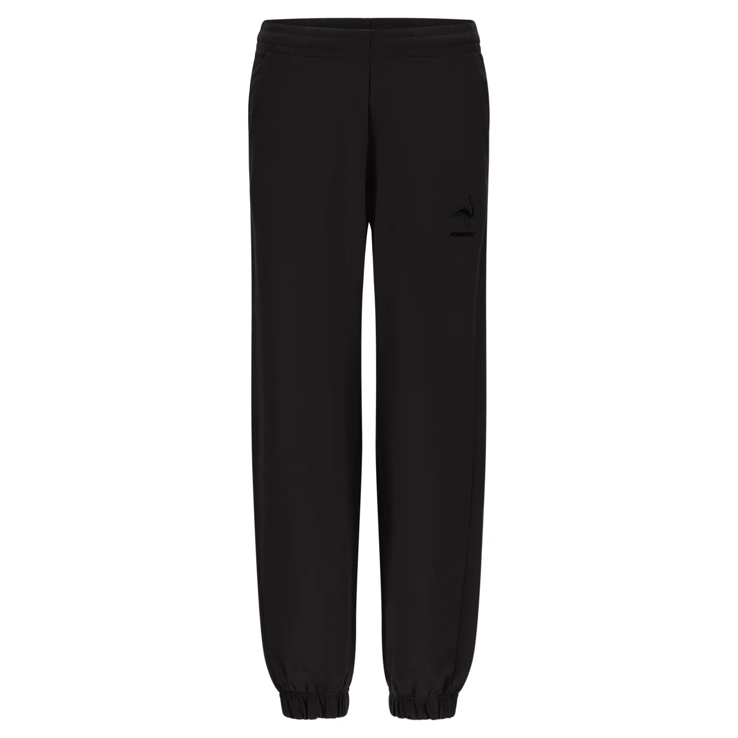 Freddy Damen Jogger French Terry Flamingo-Patch Rosa