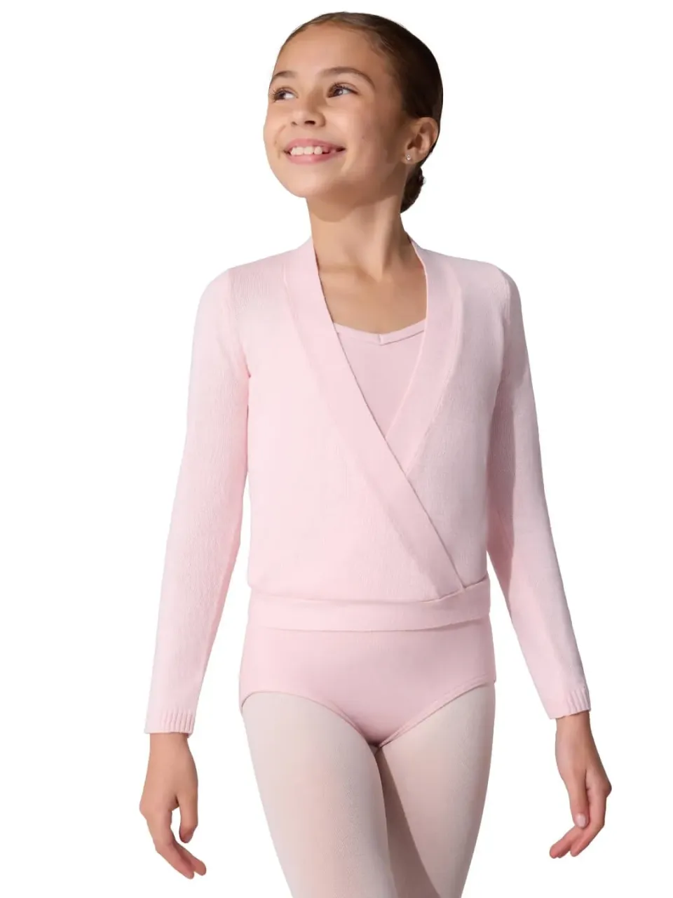 Capezio CK10949C Wickelpullover Mädchen rosa