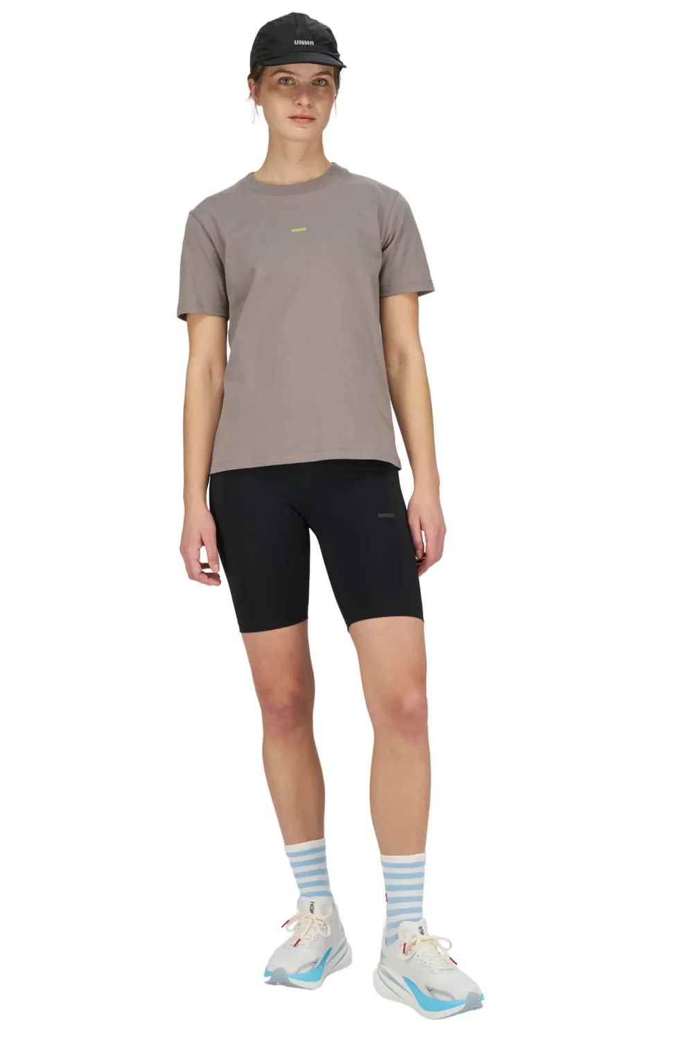 UNNA Sun Tee W T-Shirt Steel Grey Bio-Baumwolle
