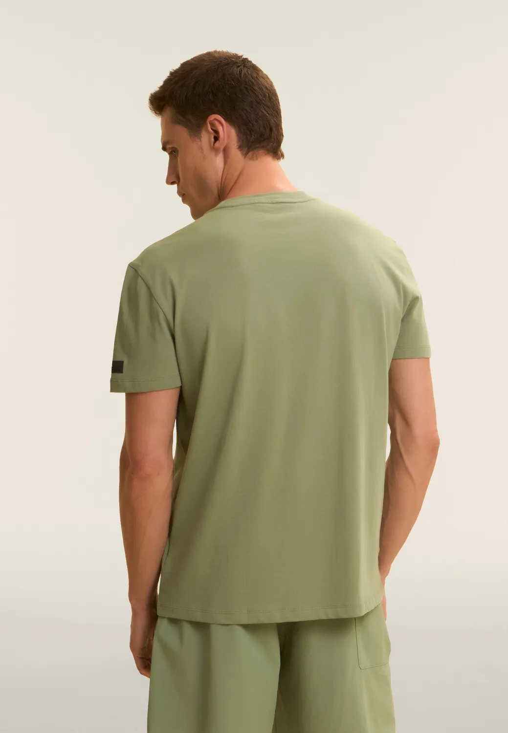 Freddy Comfort T-Shirt Baumwolle Hedge Green Regular-Fit