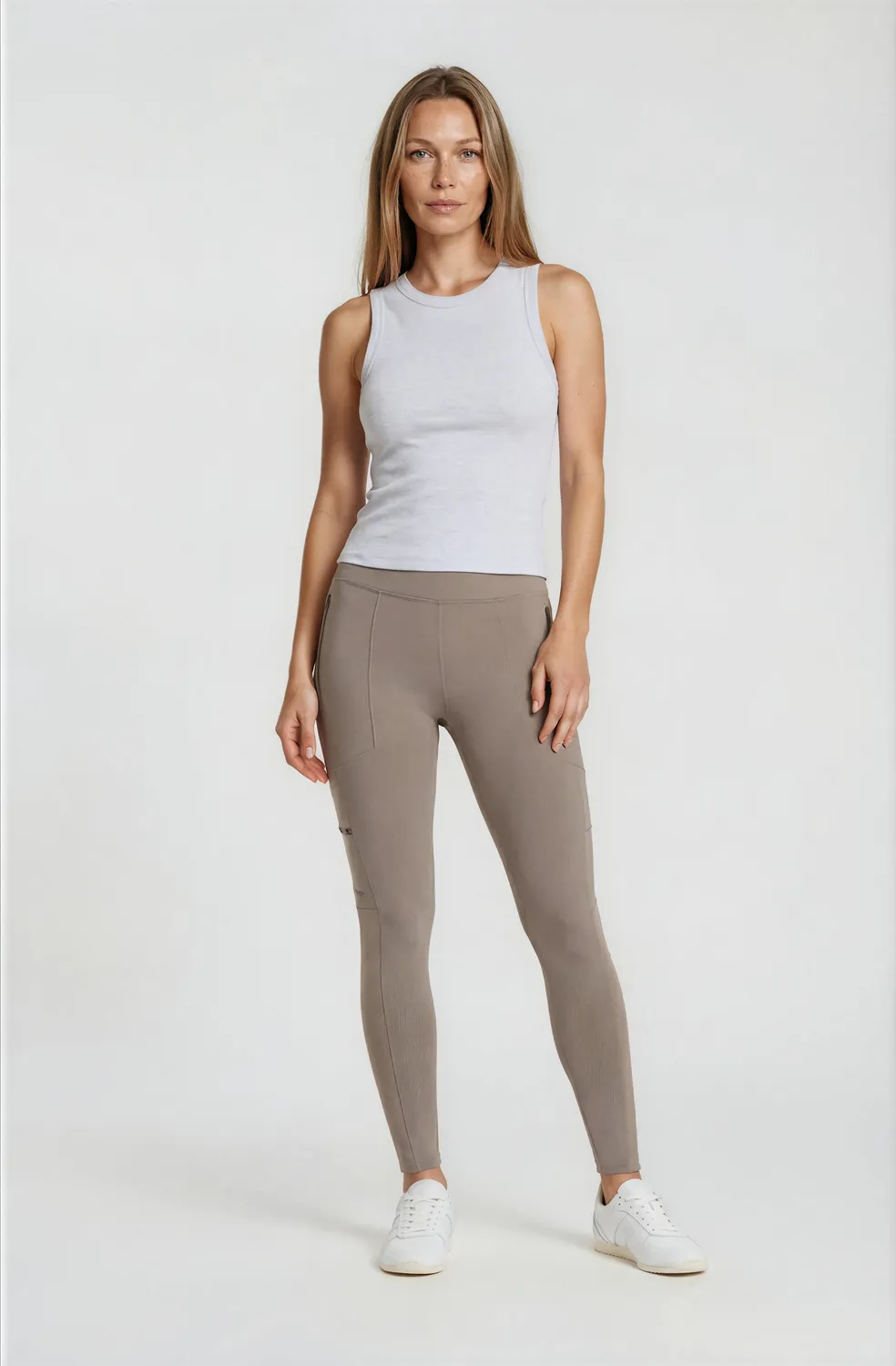 LPO Thekla 2 Hybrid-Tights hellbraun