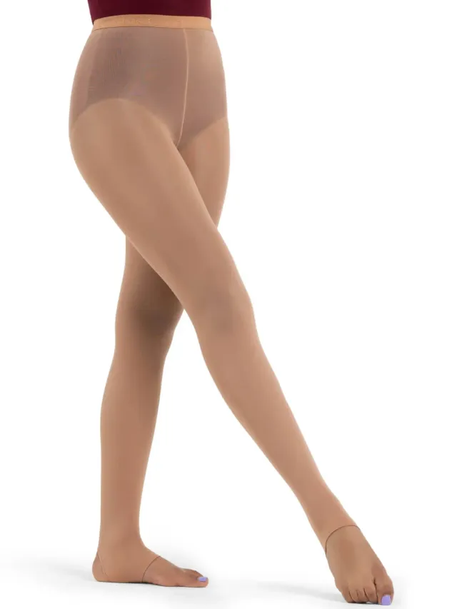 Capezio Ultra Hold N145 Stegstrumpfhose Schwarz M matt