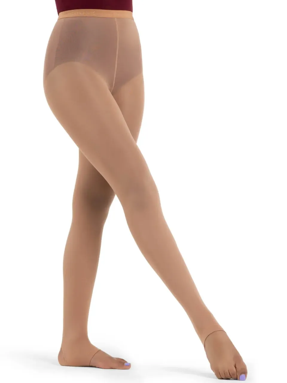 Capezio Ultra Hold N145 Stegstrumpfhose Schwarz M matt