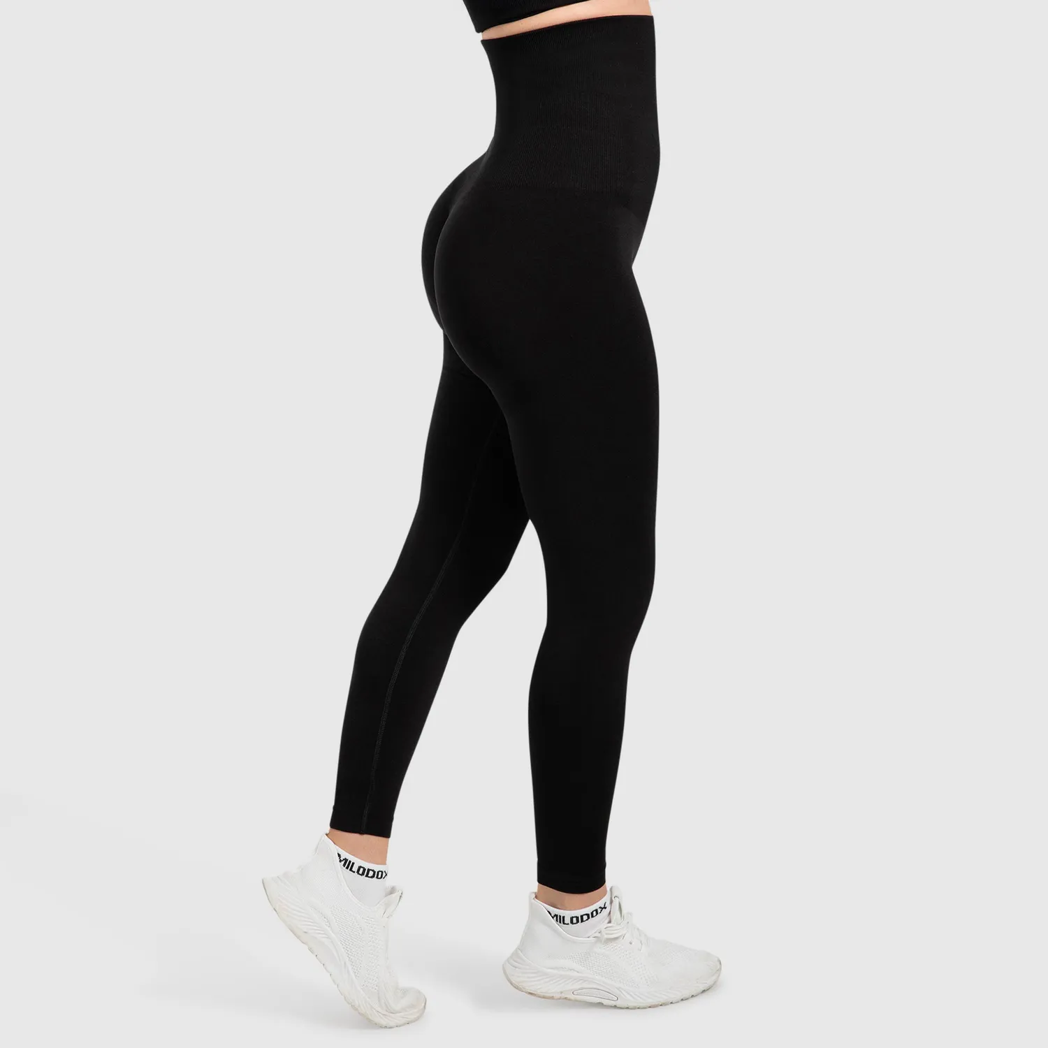 Smilodox Amaze Pro Lenia Leggings Schwarz Hoher Bund