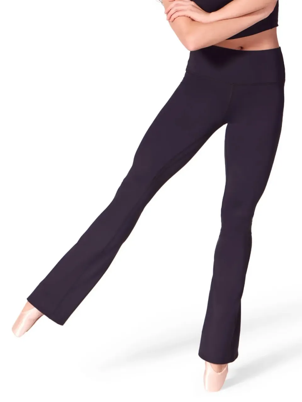 Capezio Soft Elegance EL112W Flare Leggings Schwarz