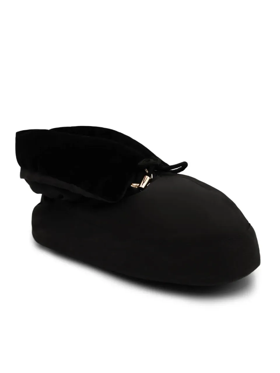 Capezio WB200 Mini Warmup Bootie Aufwärmschuh Schwarz Taffeta