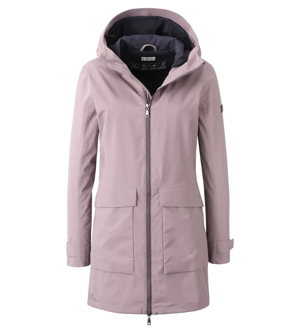 LPO Henriette Outdoorparka mauve wasserdicht