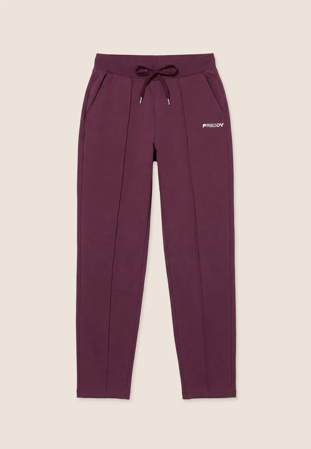 Freddy Sporthose Ziernaht Sweat Stretch Nero