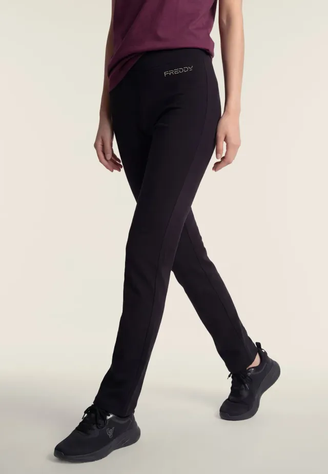Freddy Heart Straight Jogginghose Navy Herznaht