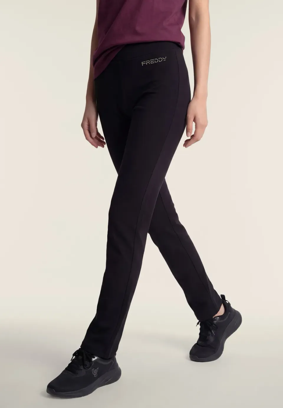 Freddy Heart Straight Jogginghose Navy Herznaht
