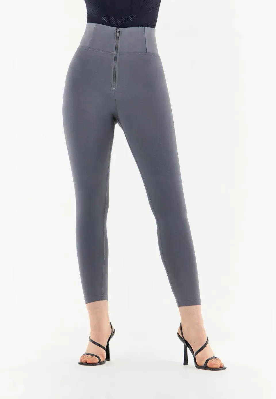 Freddy WR.UP Curvy Hose High Waist Blu Navy Bio