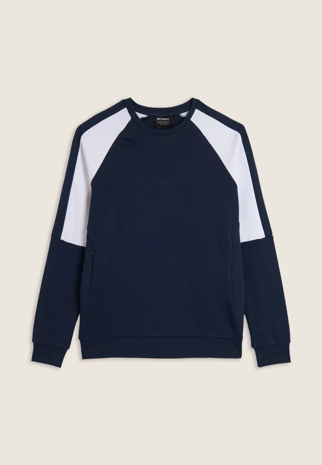 Freddy Colorblock Sweatshirt Schwarz 2S5001
