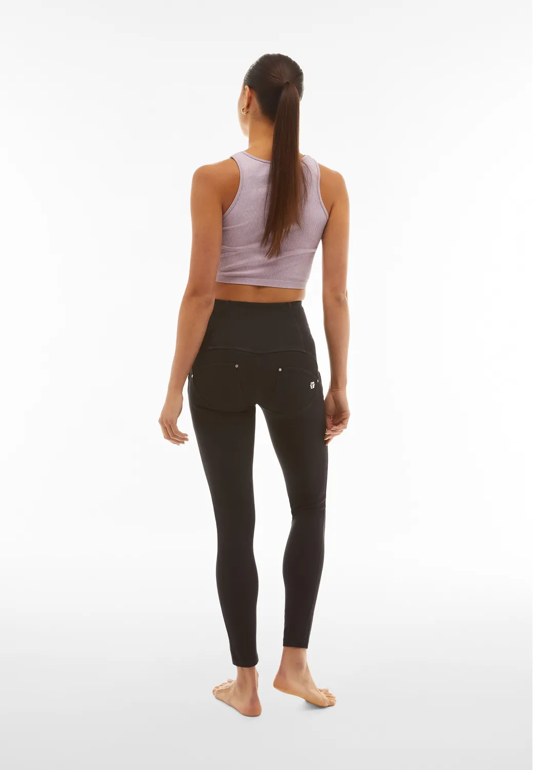 Freddy WR.UP Push-up Hose Navetta Navy Peony High-Waist