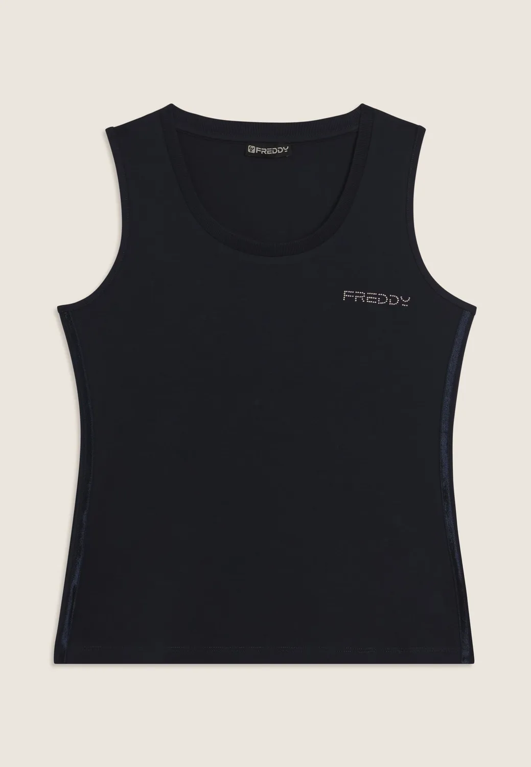 Freddy Canotta Regular Logo Tanktop Baumwolle