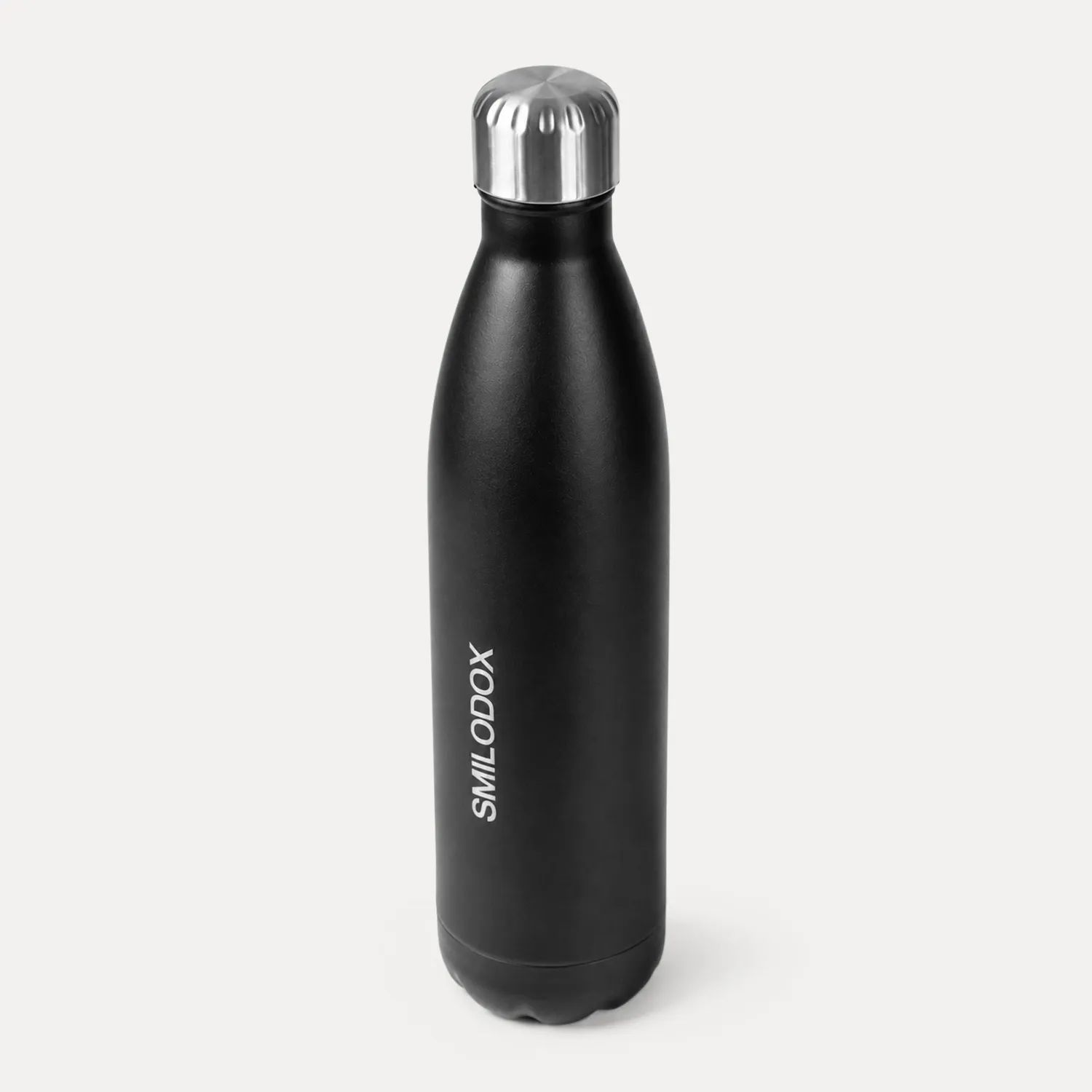Smilodox Zeyn Sveltis Trinkflasche 750ml Edelstahl schwarz