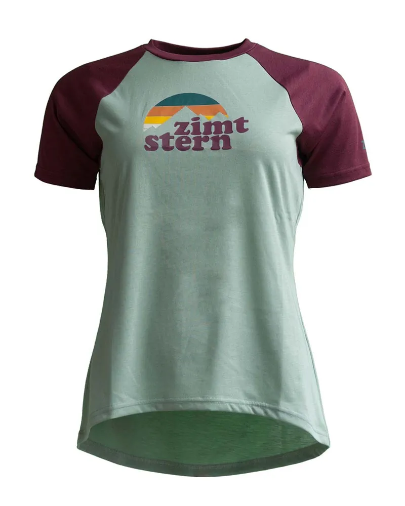 Zimtstern Sunsetz MTB T-Shirt Damen atmungsaktiv