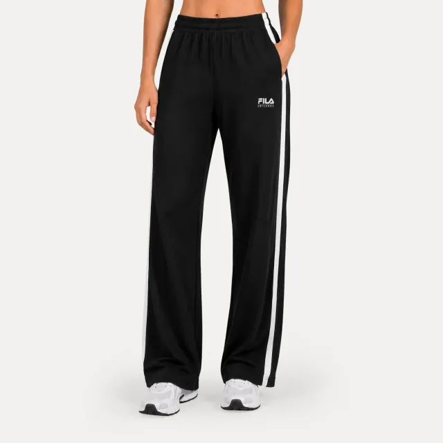 SMILODOX x FILA Alassio Jogginghose Schwarz Oversize