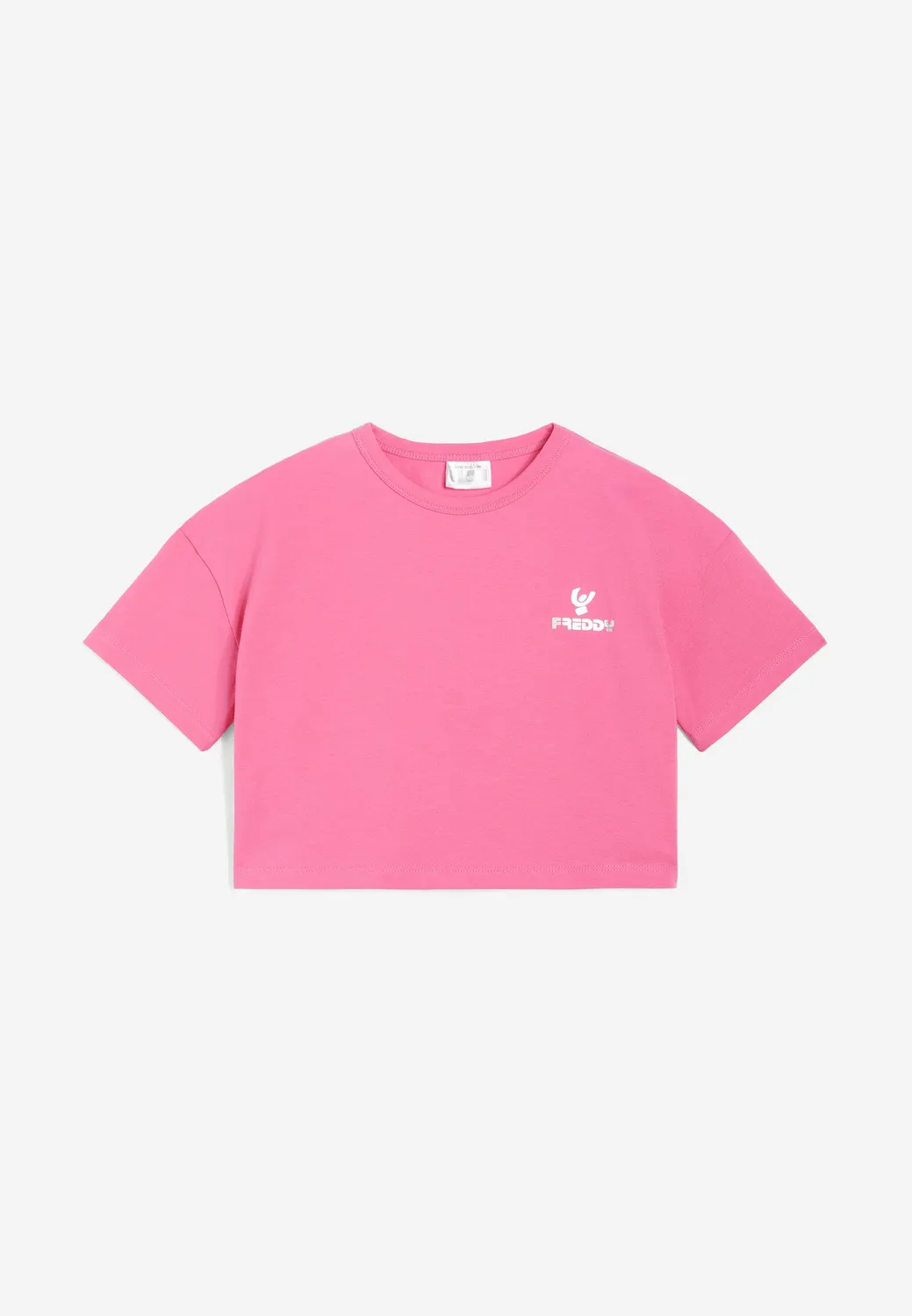 Freddy Comfort Fit T-Shirt Mädchen Schwarz Baumwolle