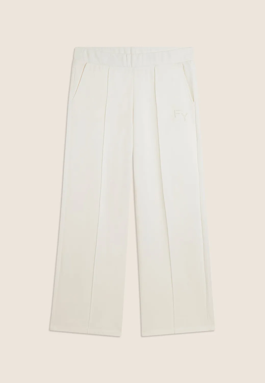 Freddy Wide Leg Sporthose Logo Schwarz bequem