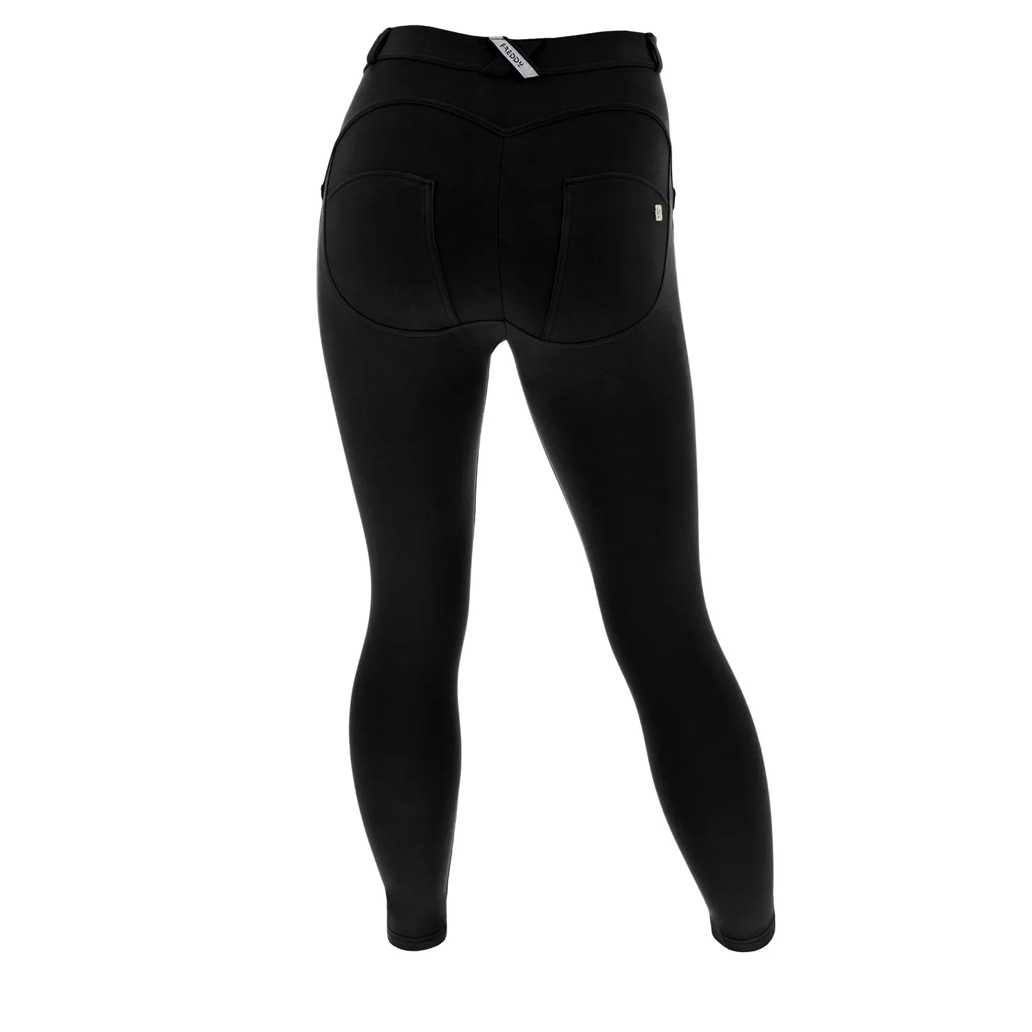 Freddy WR.UP 7/8 Curvy Push-up-Hose Schwarz Bio-Baumwolle