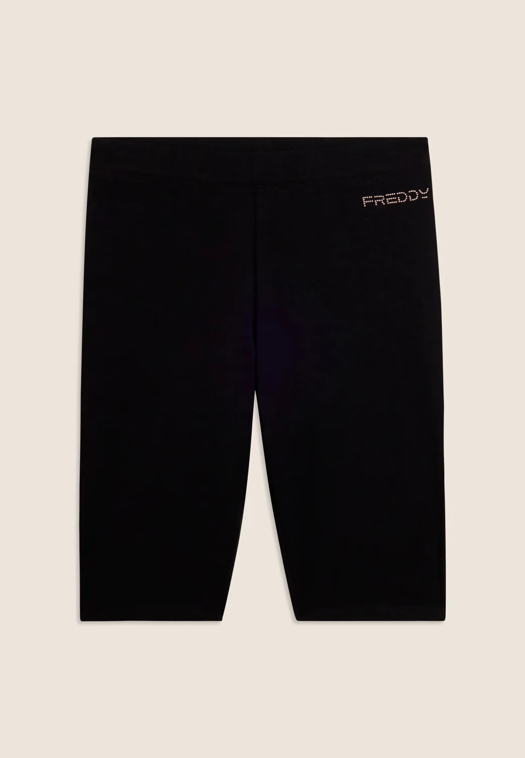 Freddy Biker Leggings Schwarz hoher Baumwollanteil
