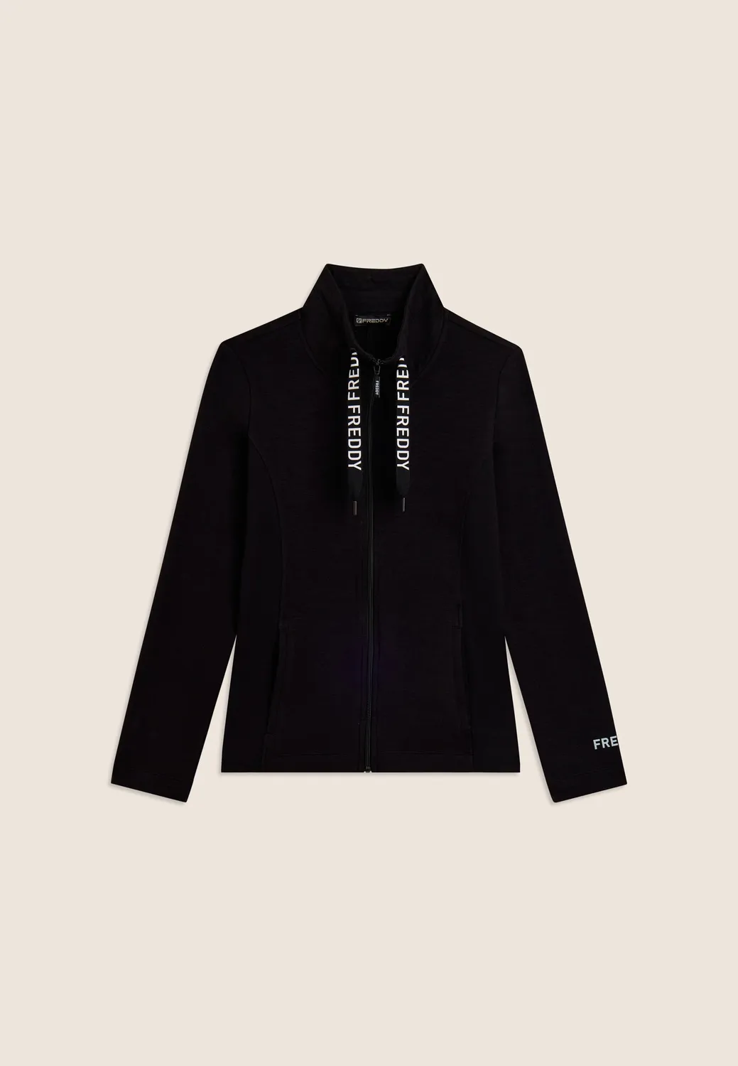 Freddy Fiammato Zip Hoodie Dunkelblau Slim