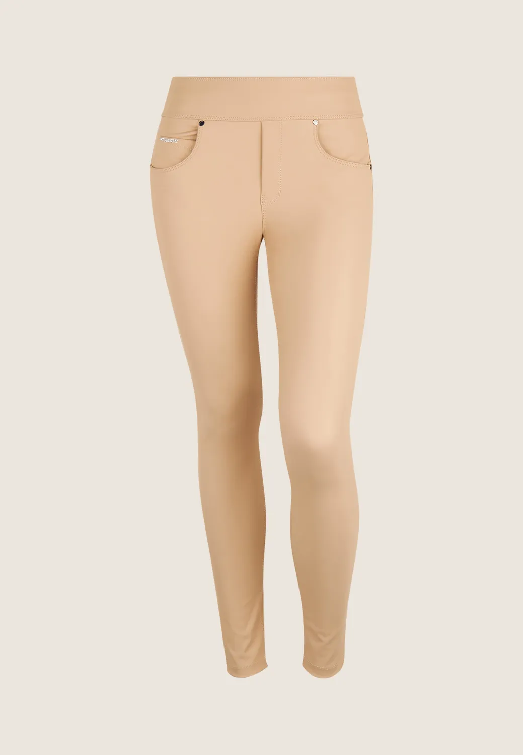 Freddy N.O.W. Skinny Hose Similpelle Matt mittlere Taille