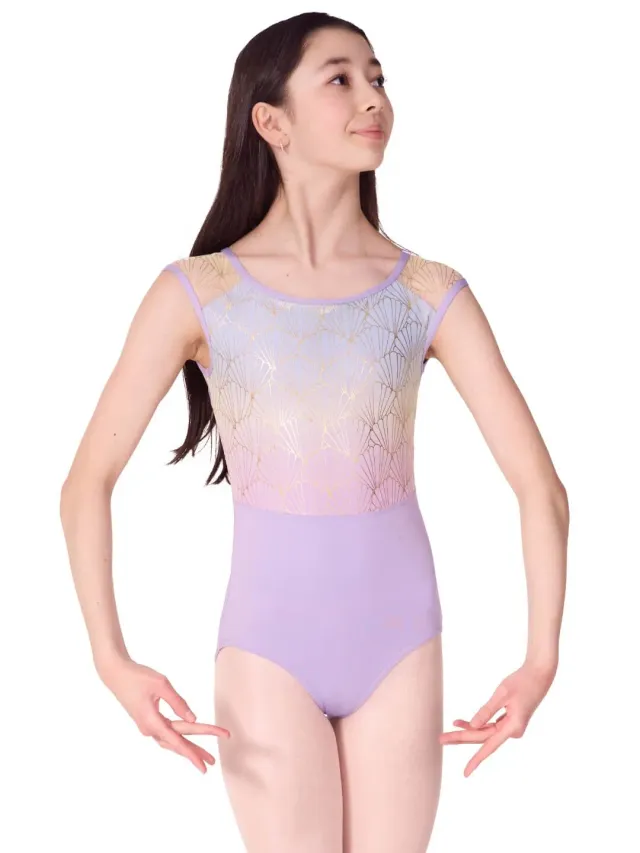 Capezio Sea Star Pearl F12581C Tanz-Turnanzug Lavendel