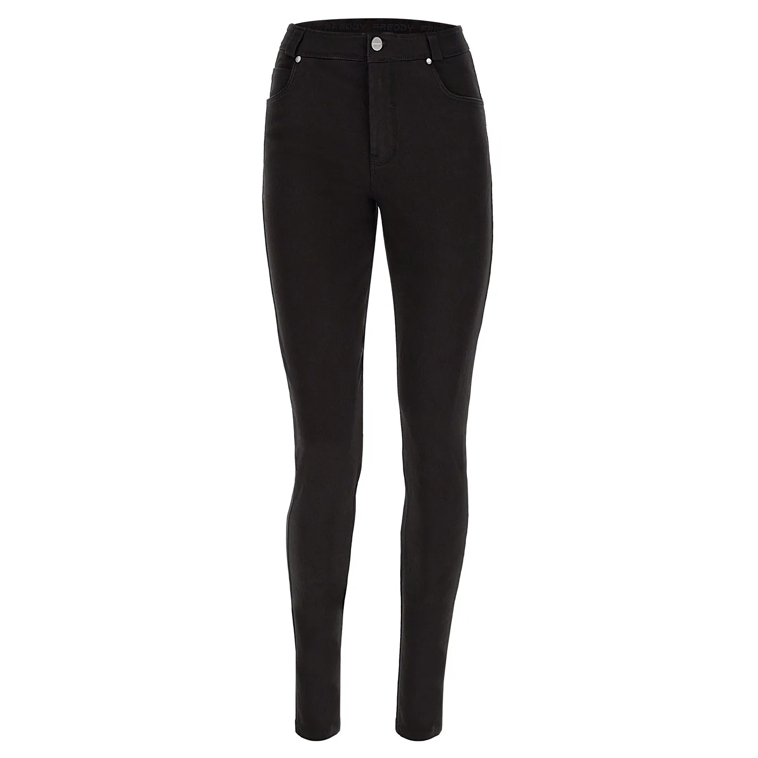 Freddy Black Skinny Hose Schwarz 5-Pocket Bio