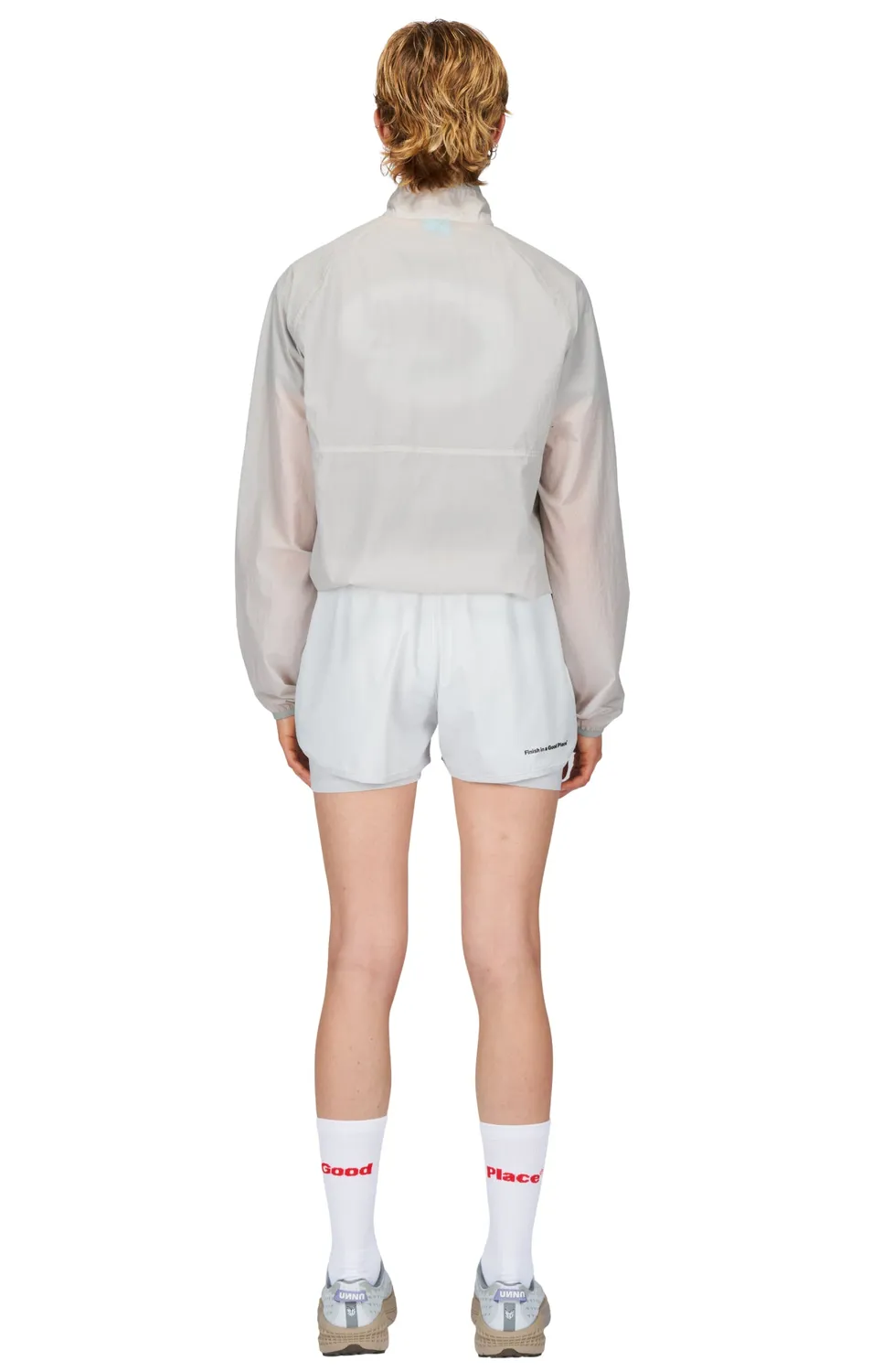 UNNA Smiles Windstopper W Laufjacke Pearl Grey winddicht