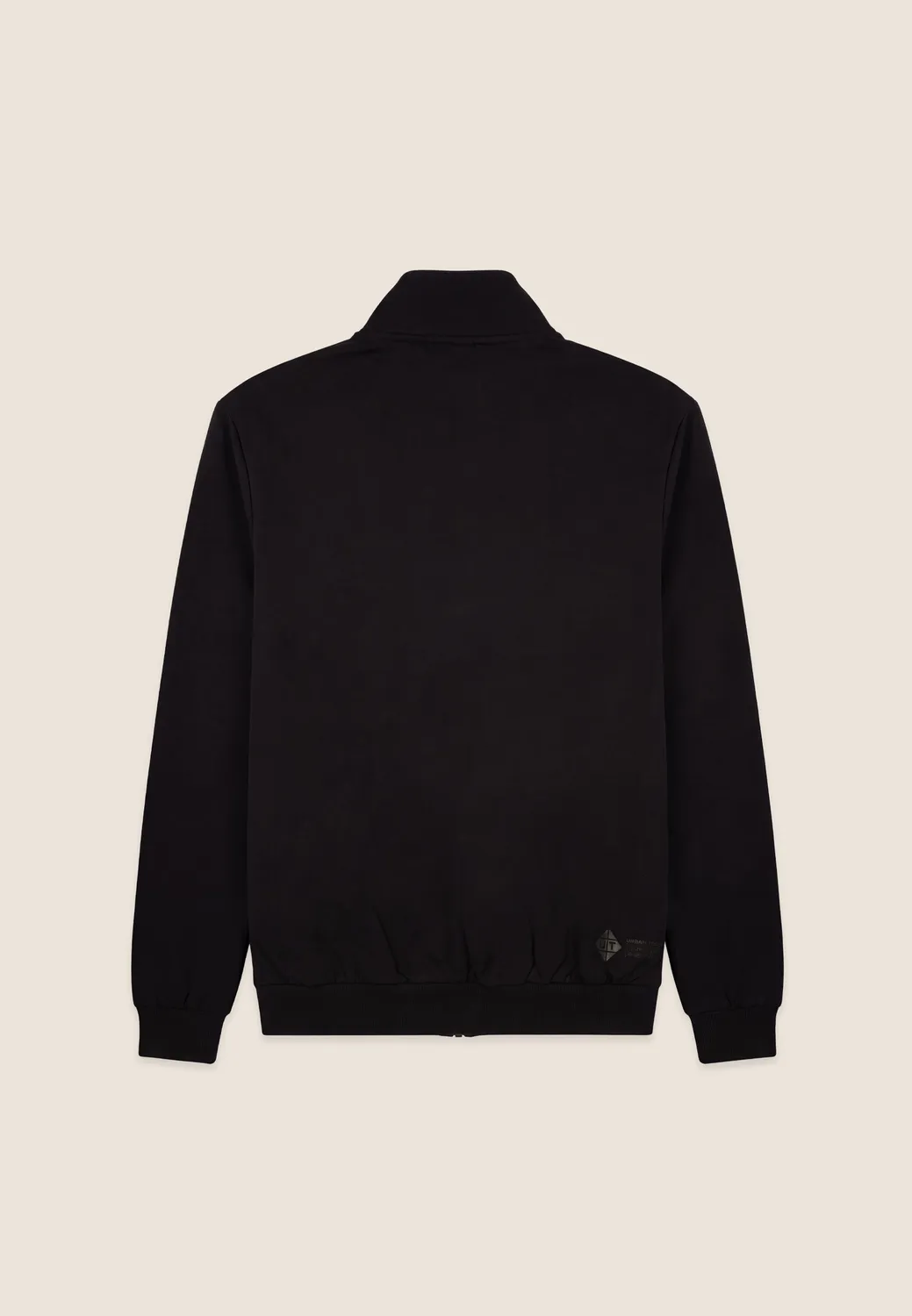 Freddy Herren Sweatjacke Stehkragen Schwarz Full-Zip