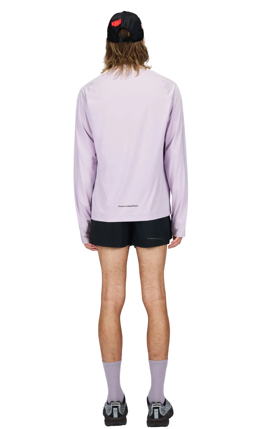 UNNA Shiny Long Sleeve Laufshirt dusty orchid leicht