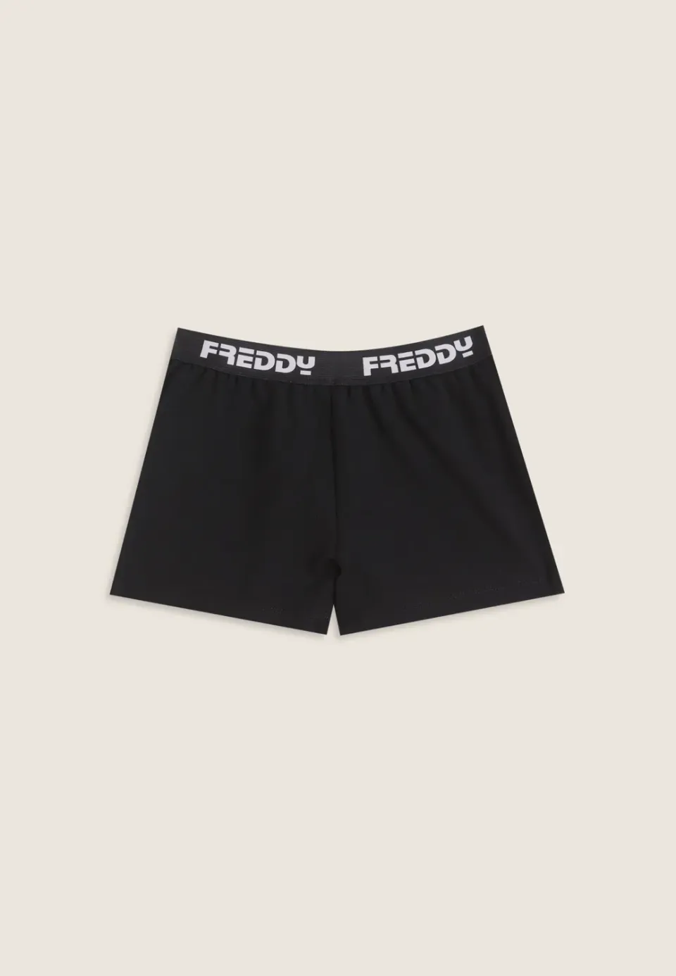 Freddy Shorts Mädchen Baumwolle Schwarz Jacquardbund
