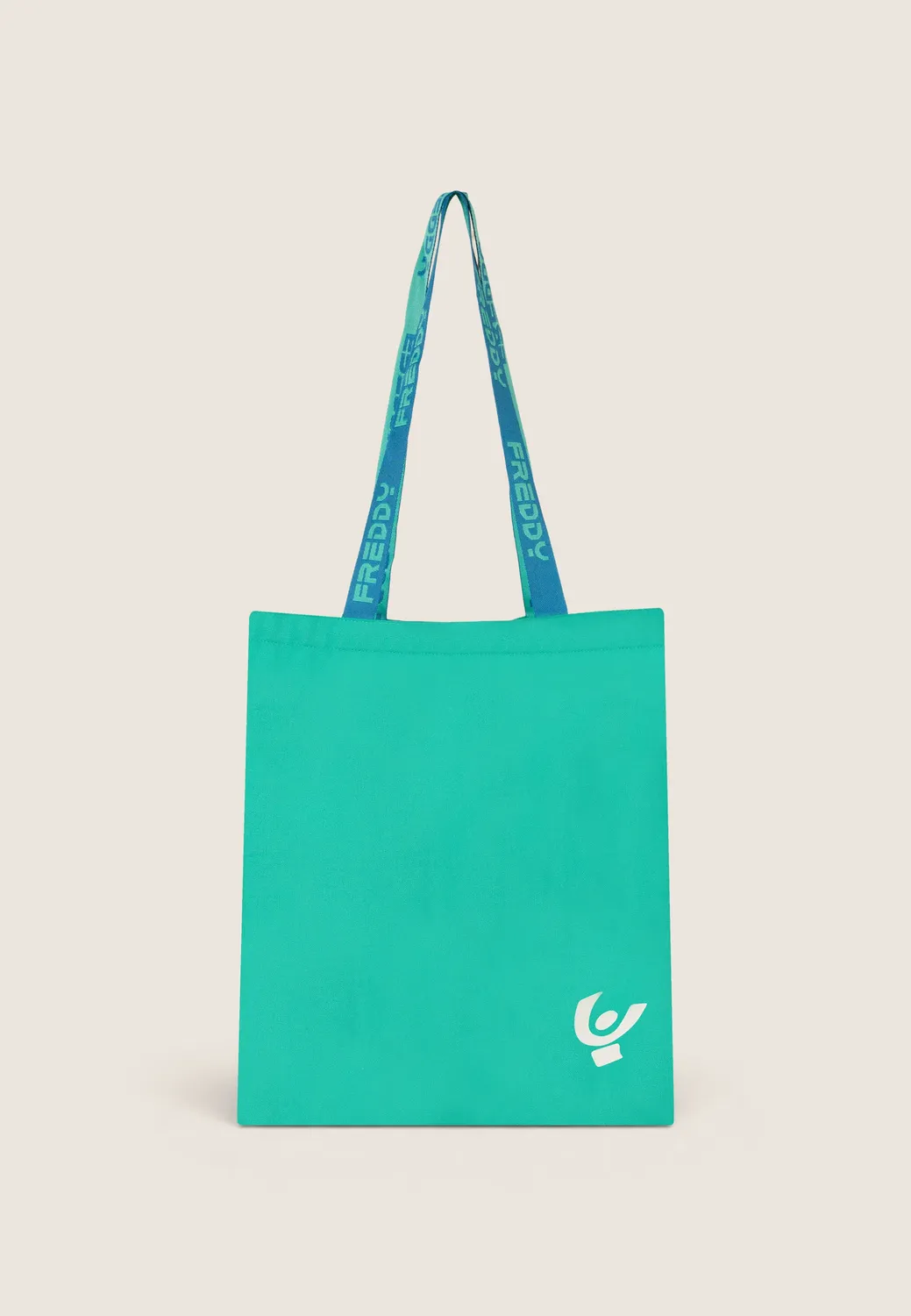 Freddy Shopper Damen Schwarz Baumwoll-Canvas 33x38cm