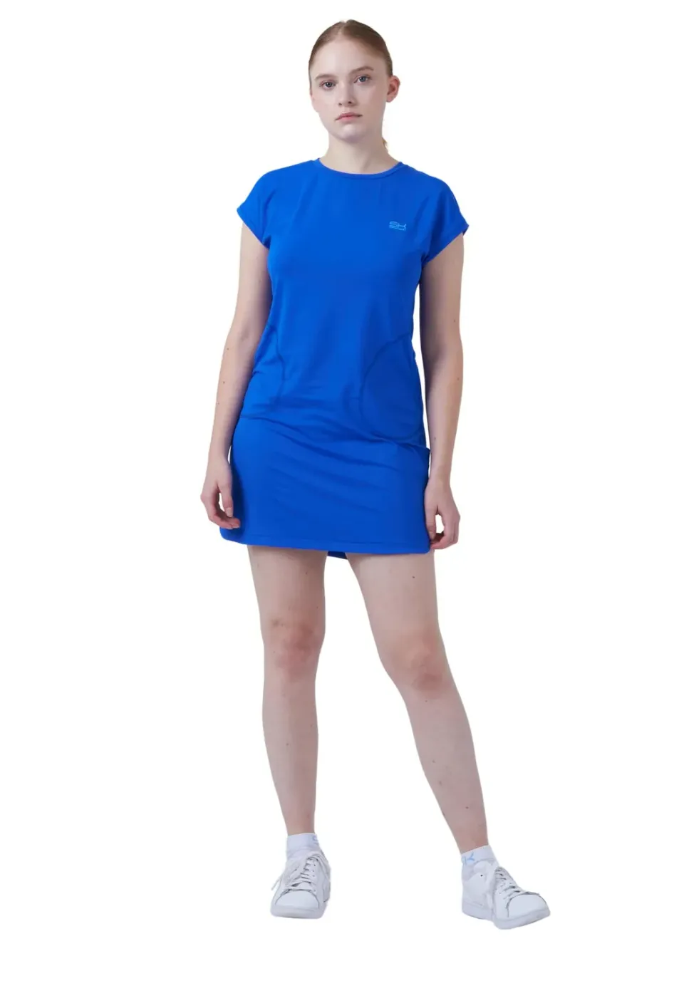 SPORTKIND Loose Fit Tenniskleid Kleid mit Taschen atmungsaktiv UV-Schutz